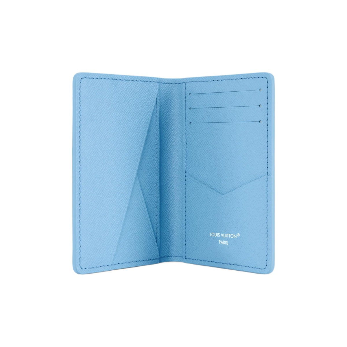 LOUIS VUITTON Pocket Organizer Paragliding Monogram Card Holder - Blue and Pink - M28811