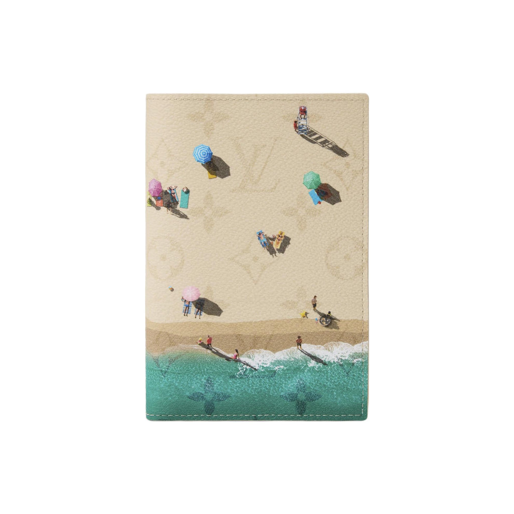 LOUIS VUITTON Beach Landscape Monogram Passport Holder - Sand - M2A349