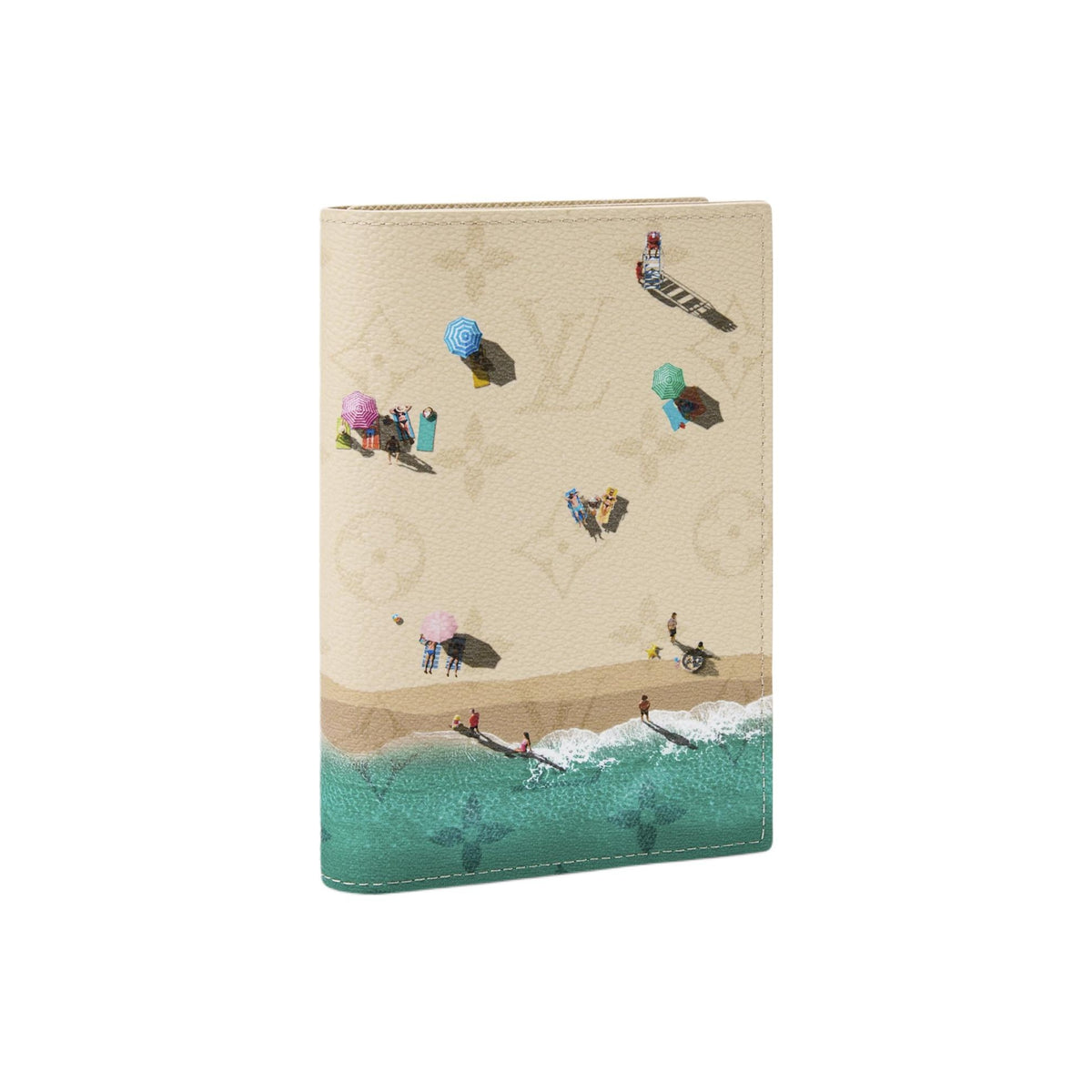 LOUIS VUITTON Beach Landscape Monogram Passport Holder - Sand - M2A349