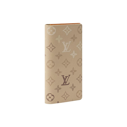 LOUIS VUITTON Brazza Monogram Surplus Coated Canvas Wallet - Sand Beige - M29257