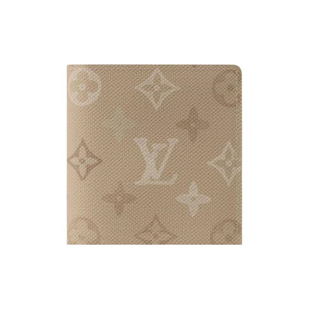 LOUIS VUITTON Brazza Monogram Surplus Coated Canvas Wallet - Sand Beige - M29257