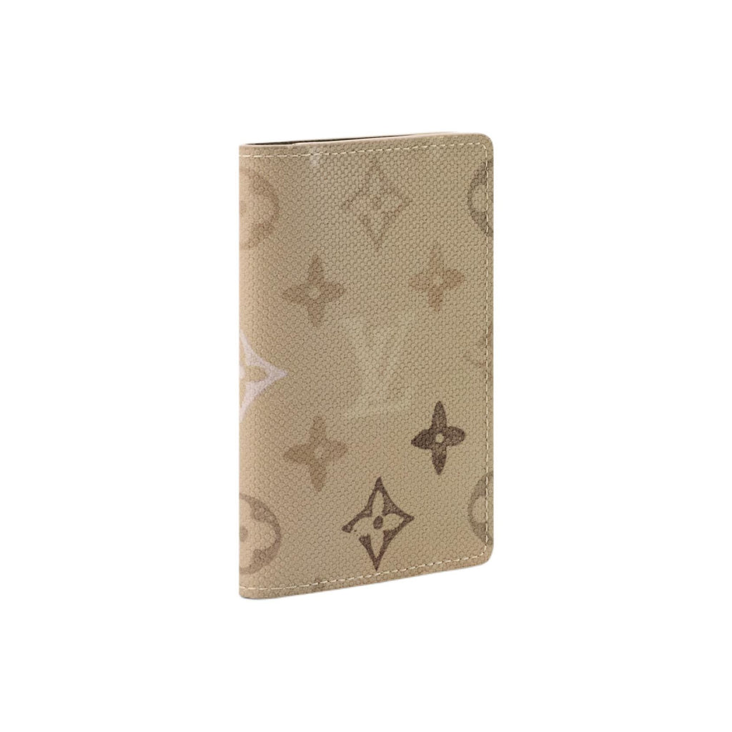 LOUIS VUITTON Monogram Surplus Coated Canvas Card Holder - Sand - M29256