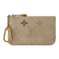 LOUIS VUITTON Monogram Surplus Coated Canvas Key Pouch - Sand - M29258