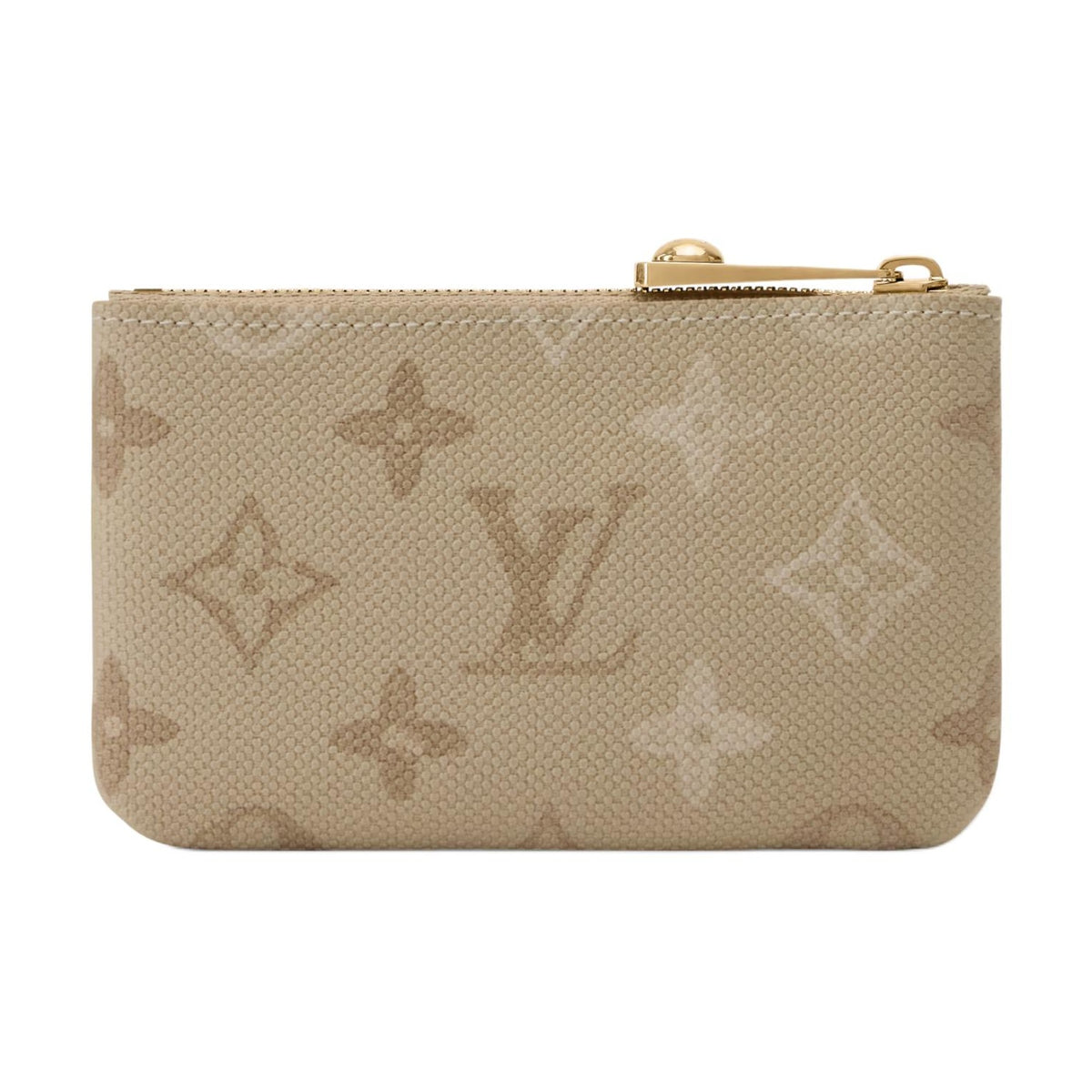 LOUIS VUITTON Monogram Surplus Coated Canvas Key Pouch - Sand - M29258