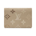 LOUIS VUITTON Monogram Surplus Camouflage Card Holder - Sand Beige - M27053