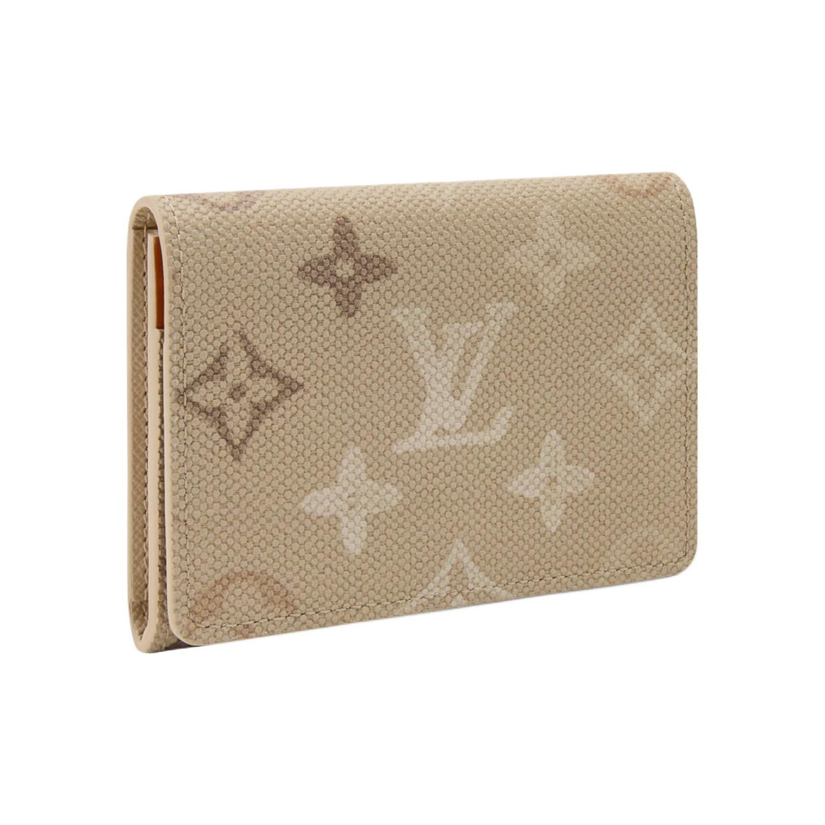 LOUIS VUITTON Monogram Surplus Camouflage Card Holder - Sand Beige - M27053