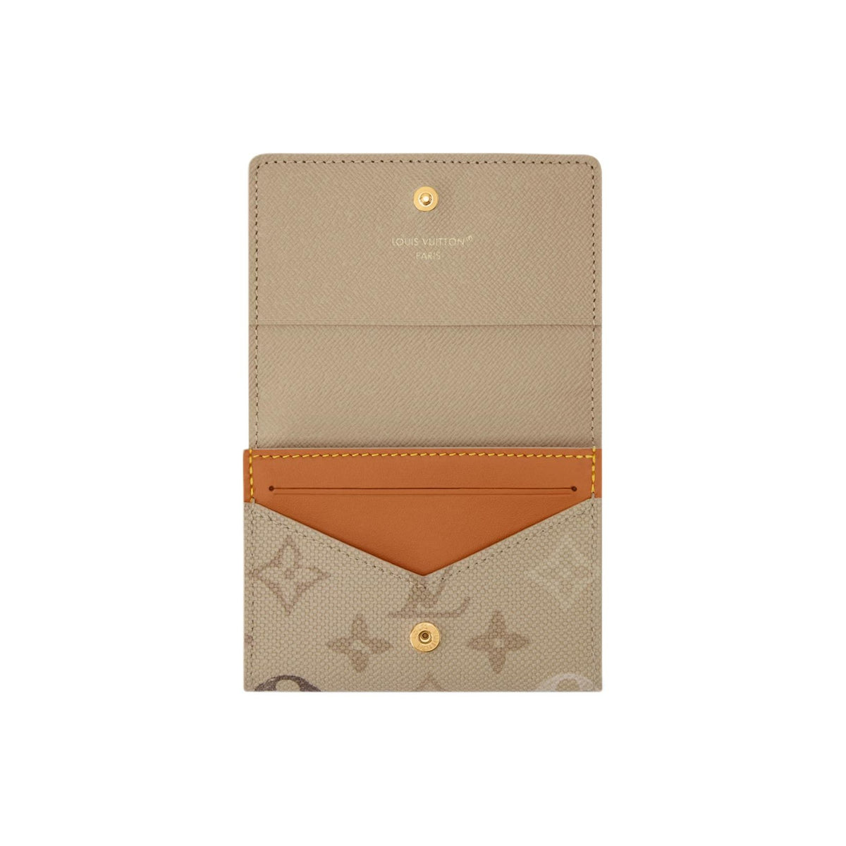 LOUIS VUITTON Monogram Surplus Camouflage Card Holder - Sand Beige - M27053