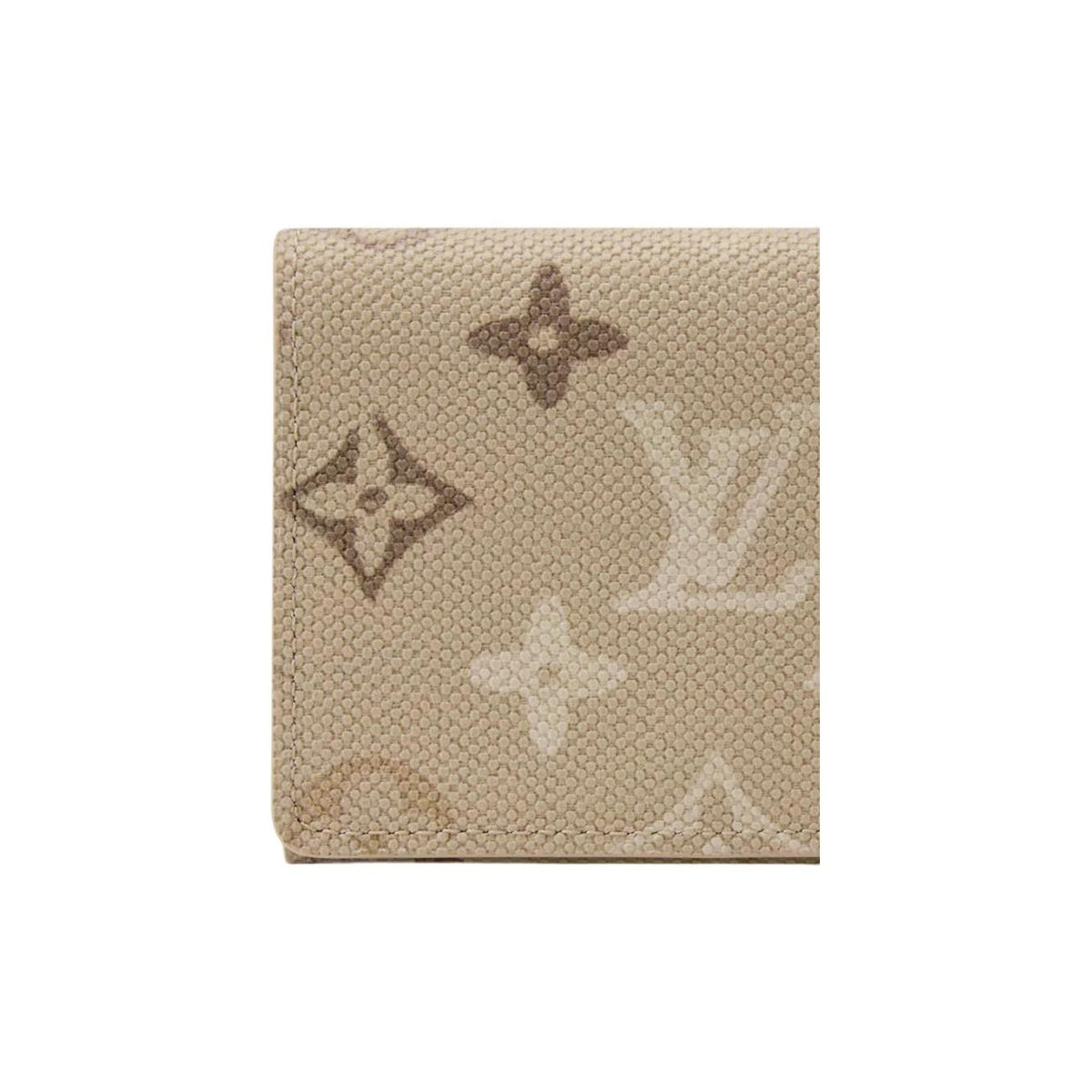 LOUIS VUITTON Monogram Surplus Camouflage Card Holder - Sand Beige - M27053