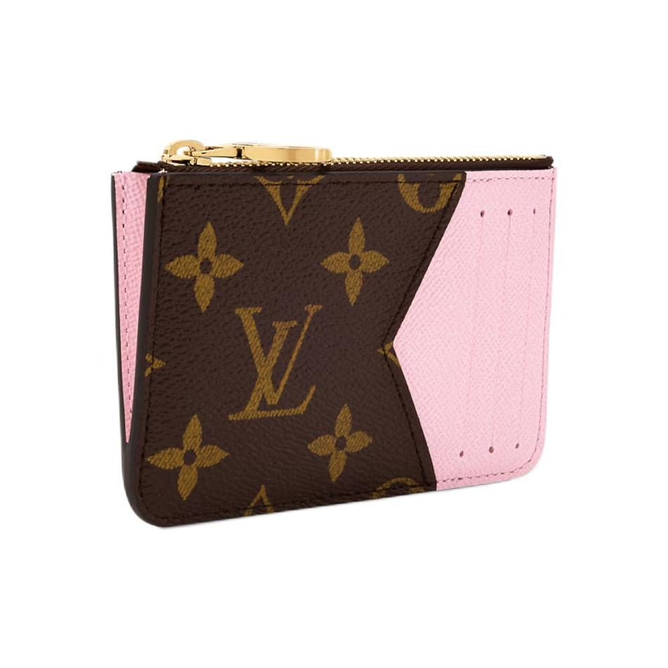 LOUIS VUITTON Romy Monogram Coated Canvas Card Holder - Confetti Pink - M29060