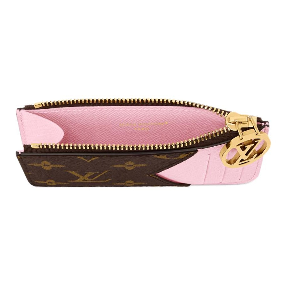LOUIS VUITTON Romy Monogram Coated Canvas Card Holder - Confetti Pink - M29060