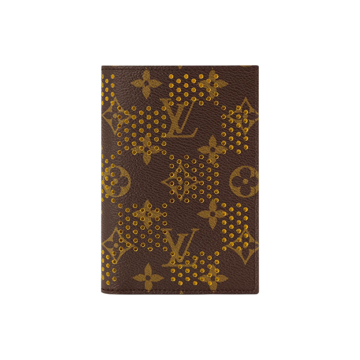 LOUIS VUITTON Monogram Grid Coated Canvas Passport Holder - Brown - M29285