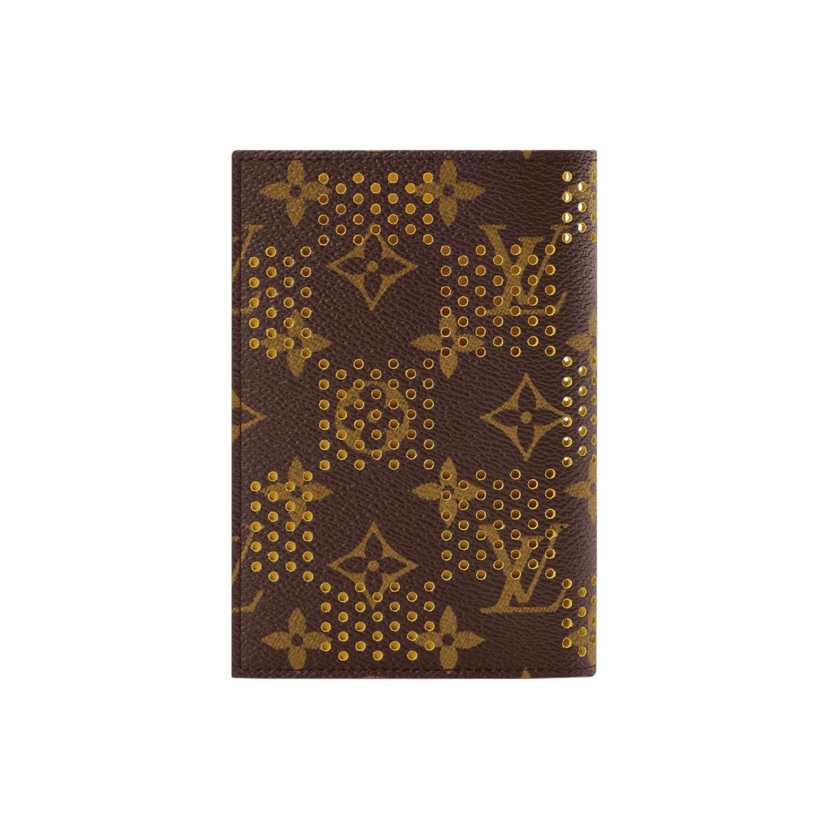 LOUIS VUITTON Monogram Grid Coated Canvas Passport Holder - Brown - M29285