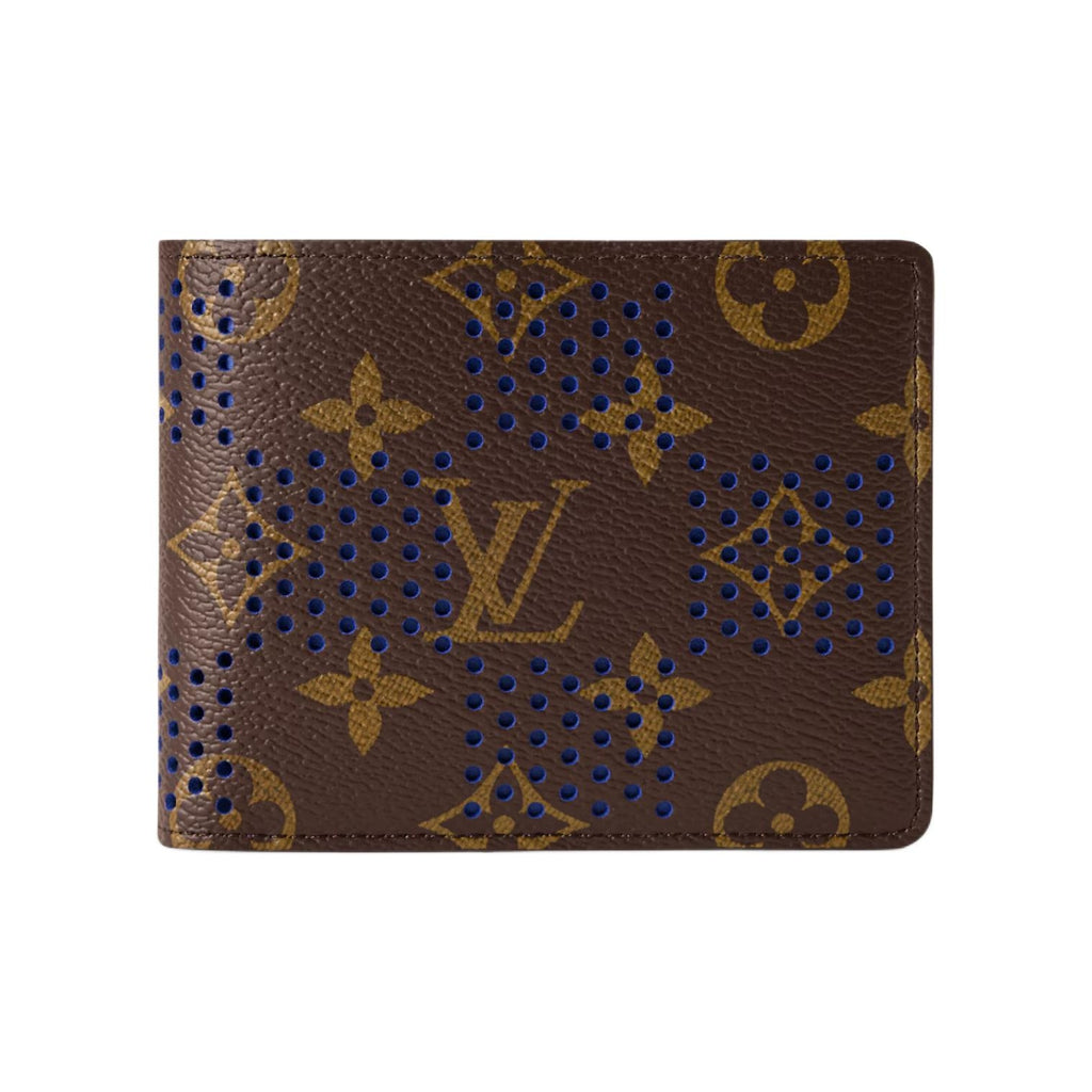 LOUIS VUITTON Monogram Grid Coated Canvas Passport Holder - Brown - M29292