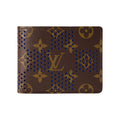 LOUIS VUITTON Monogram Grid Coated Canvas Passport Holder - Brown - M29292