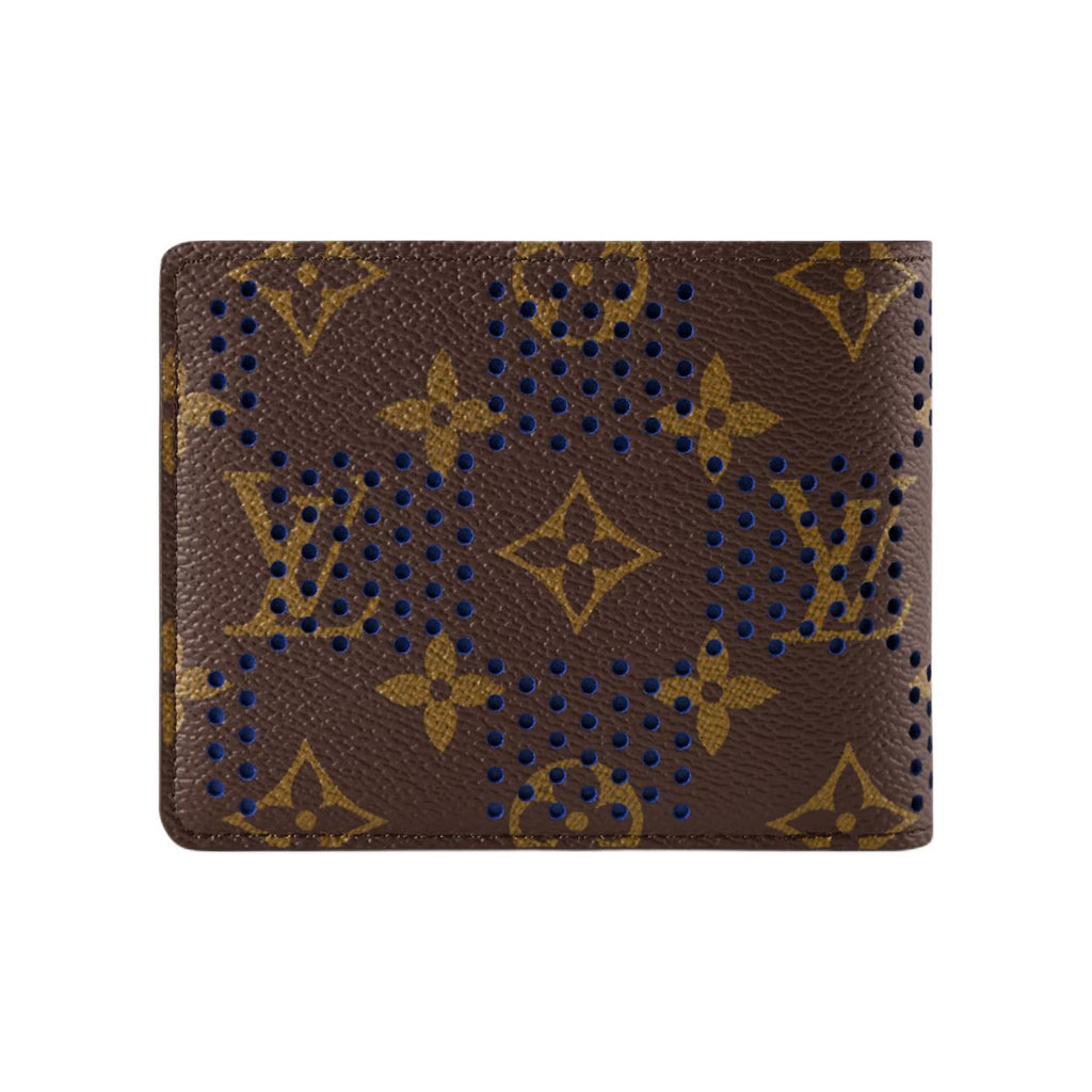 LOUIS VUITTON Monogram Grid Coated Canvas Passport Holder - Brown - M29292