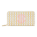 LOUIS VUITTON Zippy Monogram Stripe Coated Canvas Wallet - Banana Yellow - M28463