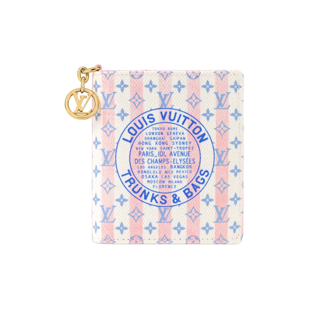 LOUIS VUITTON CHARMS Logo Print Coated Canvas Wallet - Colorblock - M29058