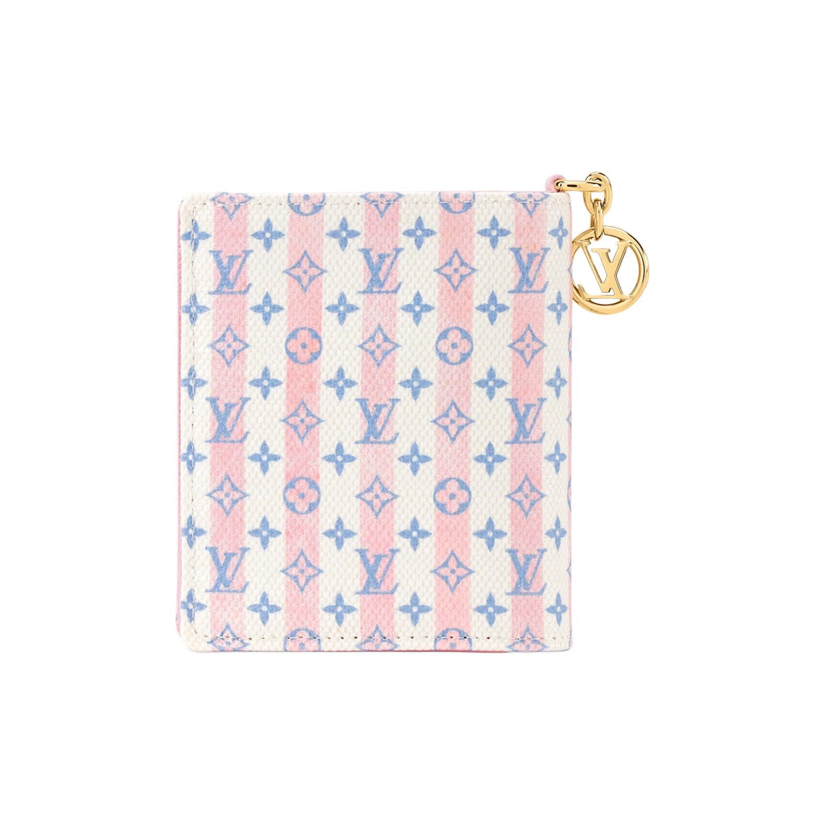 LOUIS VUITTON CHARMS Logo Print Coated Canvas Wallet - Colorblock - M29058