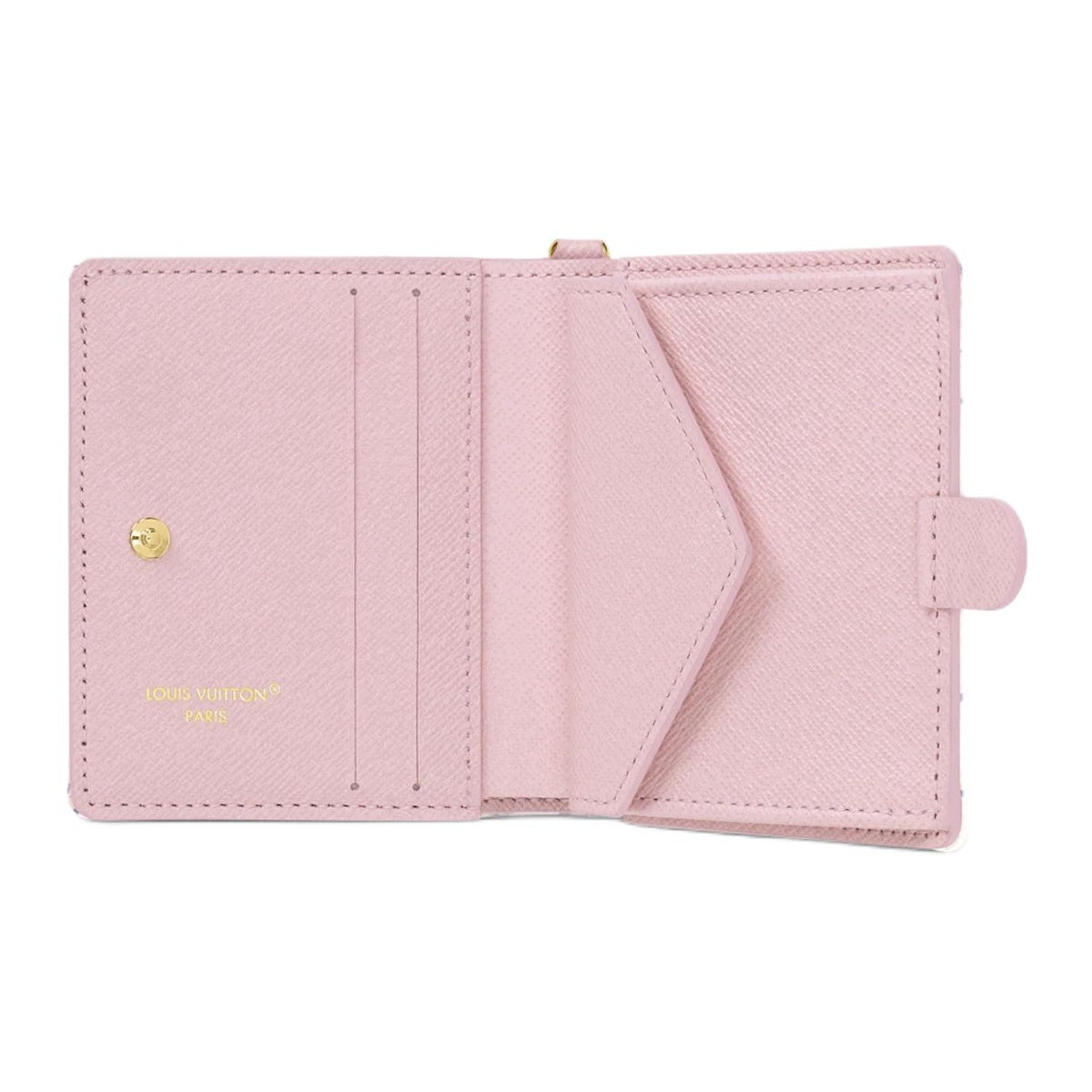 LOUIS VUITTON CHARMS Logo Print Coated Canvas Wallet - Colorblock - M29058