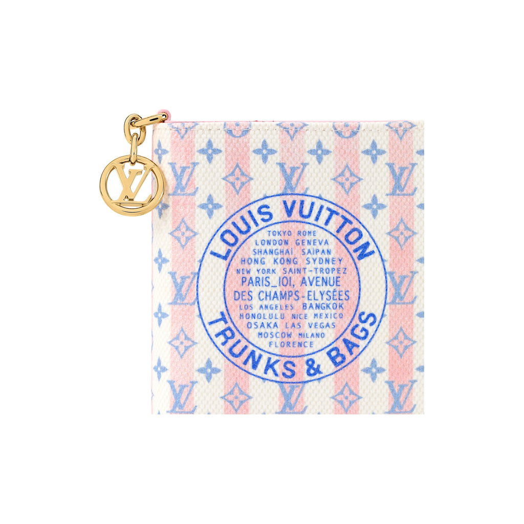 LOUIS VUITTON CHARMS Logo Print Coated Canvas Wallet - Colorblock - M29058