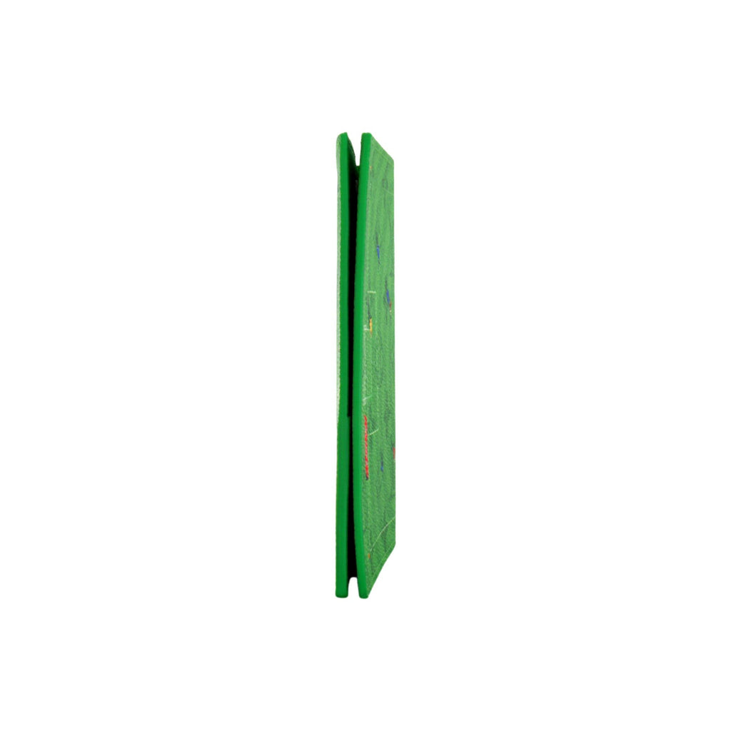 LOUIS VUITTON Soccer Field Print Faux Leather Passport Holder - Green - M26794