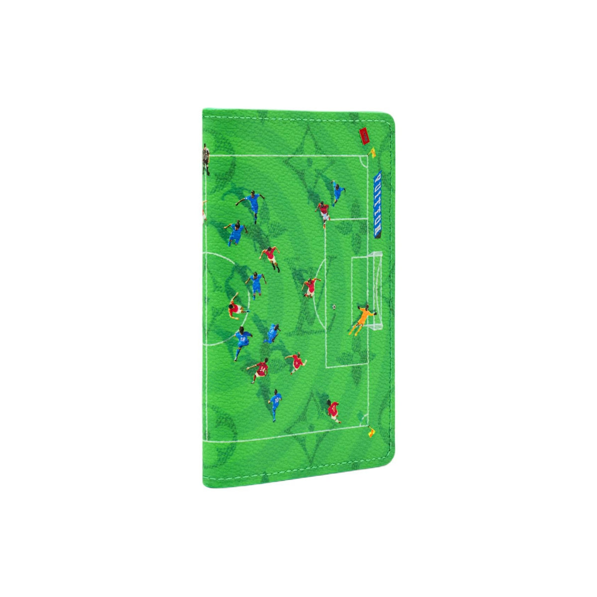 LOUIS VUITTON Soccer Field Monogram Print Coated Canvas and Faux Leather Card Holder - Green - M26799