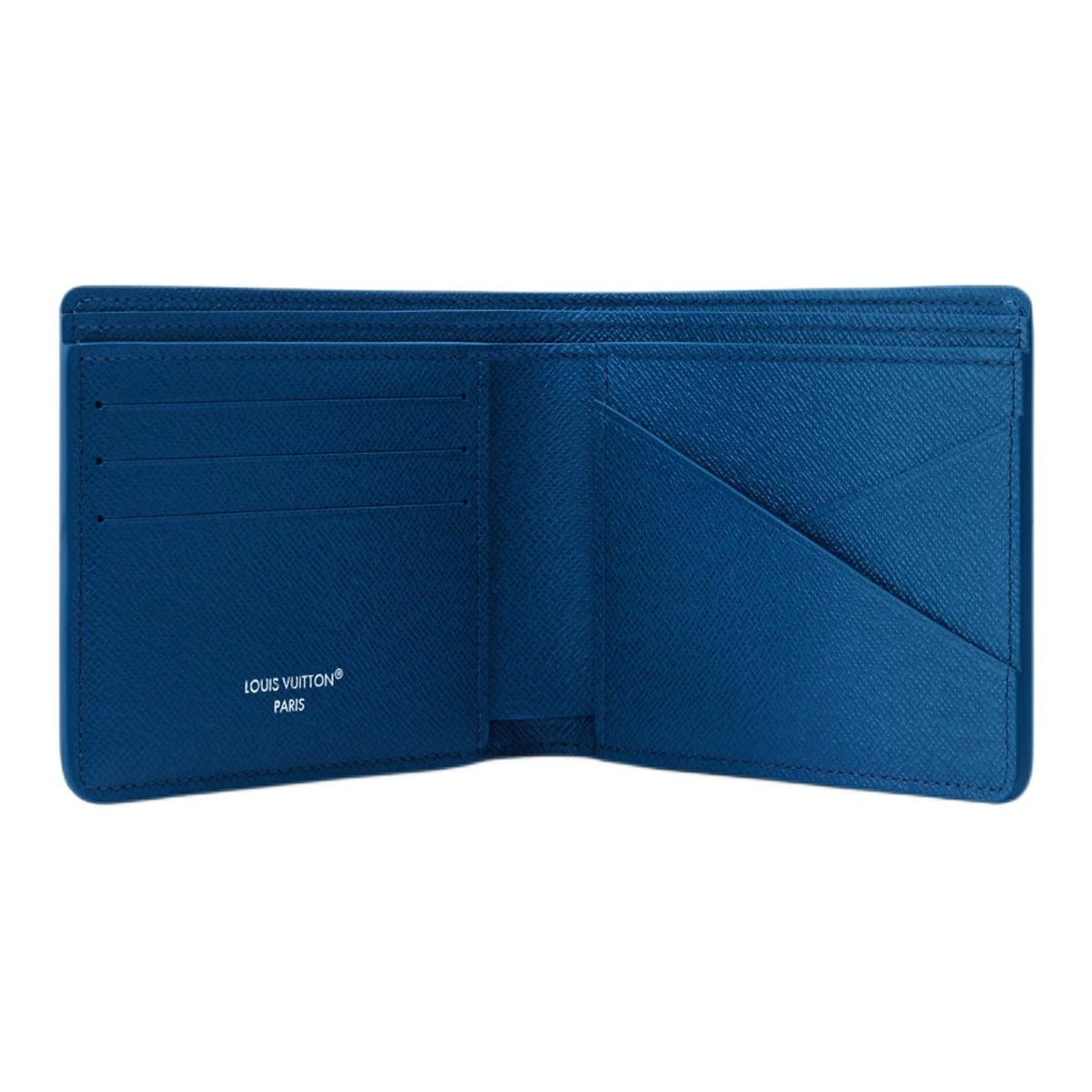 LOUIS VUITTON Multiple Ocean Sailing Monogram Print Coated Canvas and Faux Leather Wallet - Navy Blue - M28810