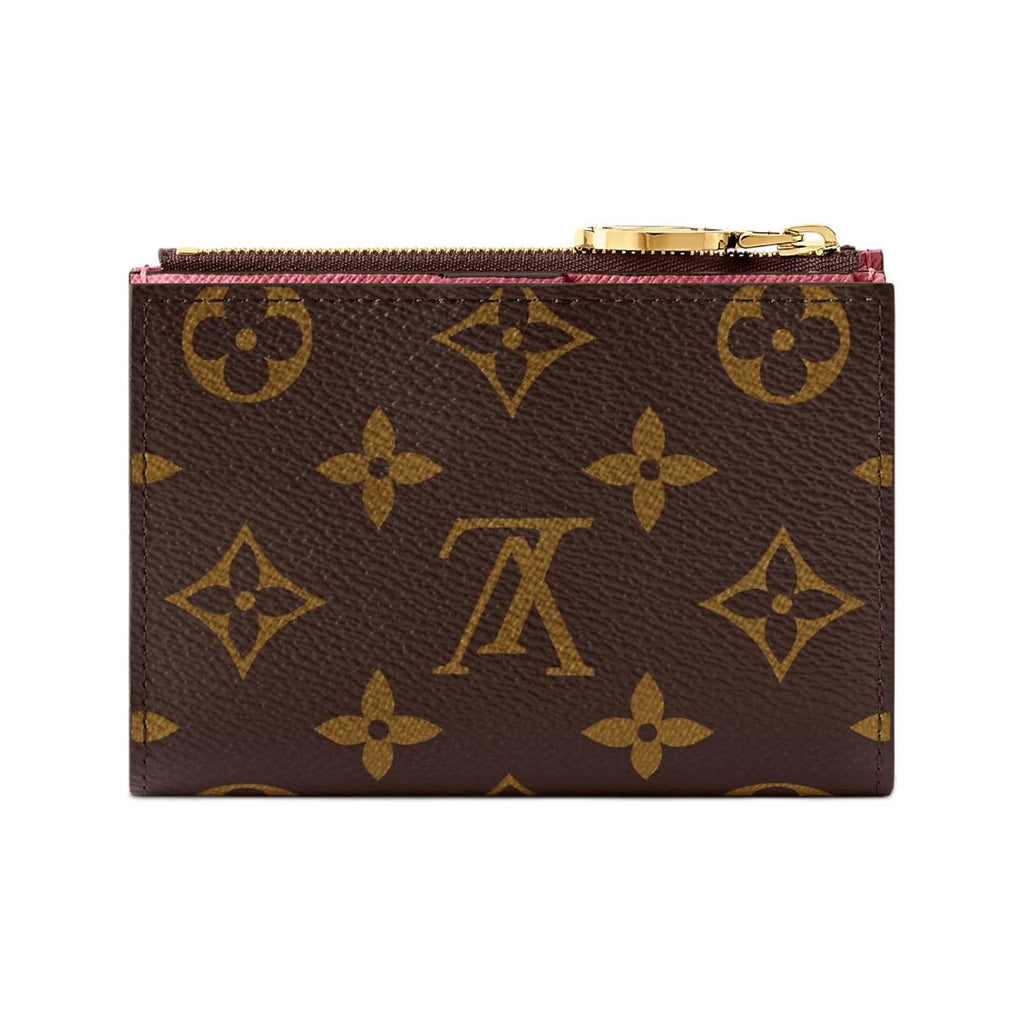 LOUIS VUITTON Lisa Logo Print Coated Canvas Wallet - Brown and Pink - M25692