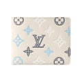 LOUIS VUITTON Multiple Monogram Shadow Cowhide Leather Wallet - White - M29136
