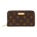 LOUIS VUITTON Margot Monogram Coated Canvas Wallet with Lettering Plaque - Brown - M28428