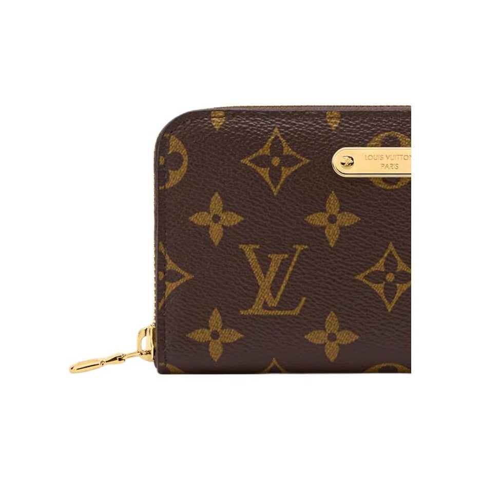 LOUIS VUITTON Margot Monogram Coated Canvas Wallet with Lettering Plaque - Brown - M28428