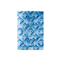 LOUIS VUITTON Ice Cube Monogram Coated Canvas Passport Holder - Frozen Blueberry Blue - M28593