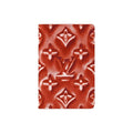 LOUIS VUITTON Pocket Organizer Monogram Coated Canvas Card Holder - Frozen Pomegranate Red - M28624