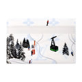 LOUIS VUITTON Double Monogram Leather Card Holder White Ski Collection M14864
