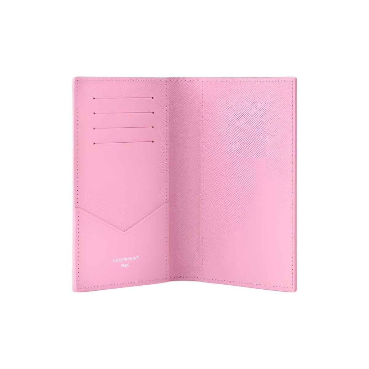LOUIS VUITTON Monogram Coated Canvas Passport Cover Pink M27229