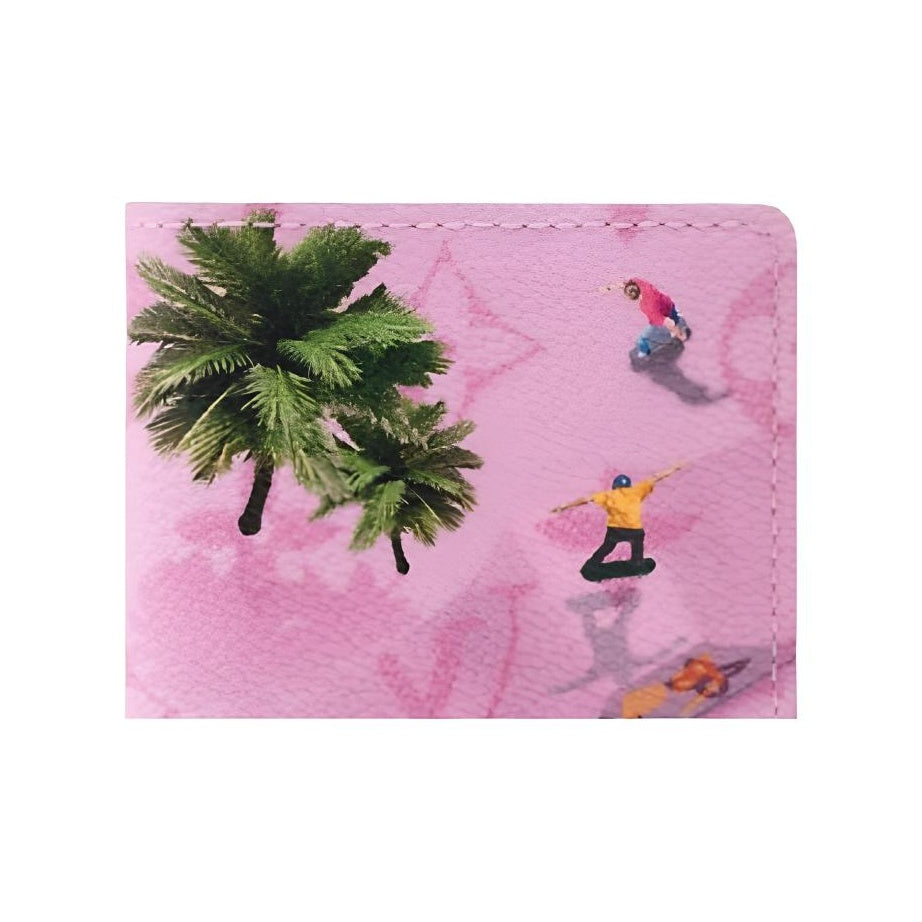 LOUIS VUITTON Pocket Organizer Monogram Coated Canvas Pink M26800